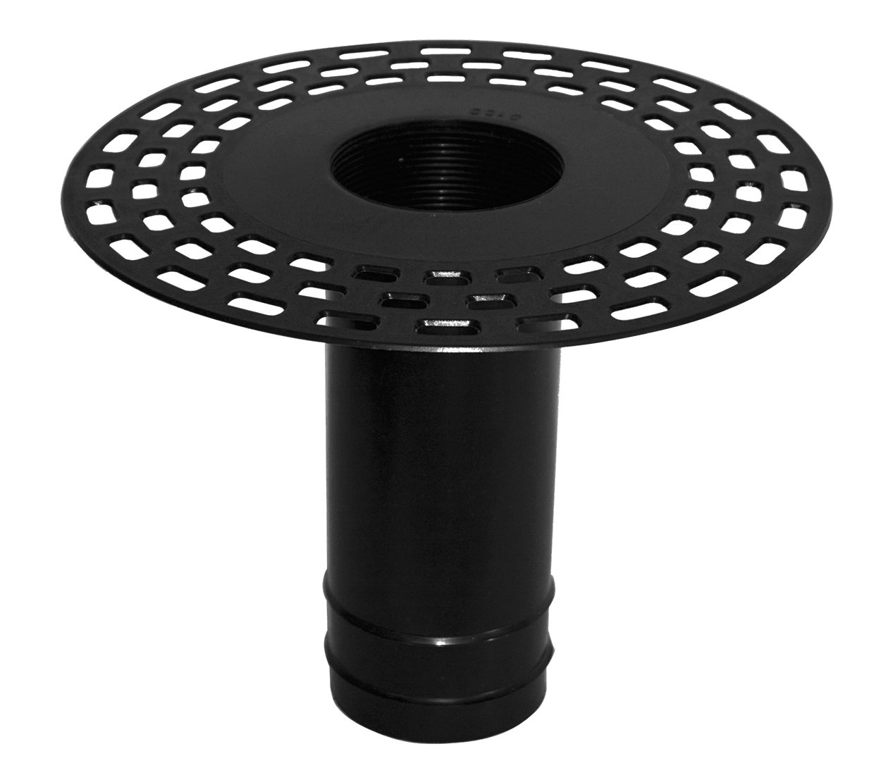 Dakota vertical roof drain in TPE - perforated flange