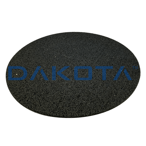 Circular 8" Rubber Base Pad
